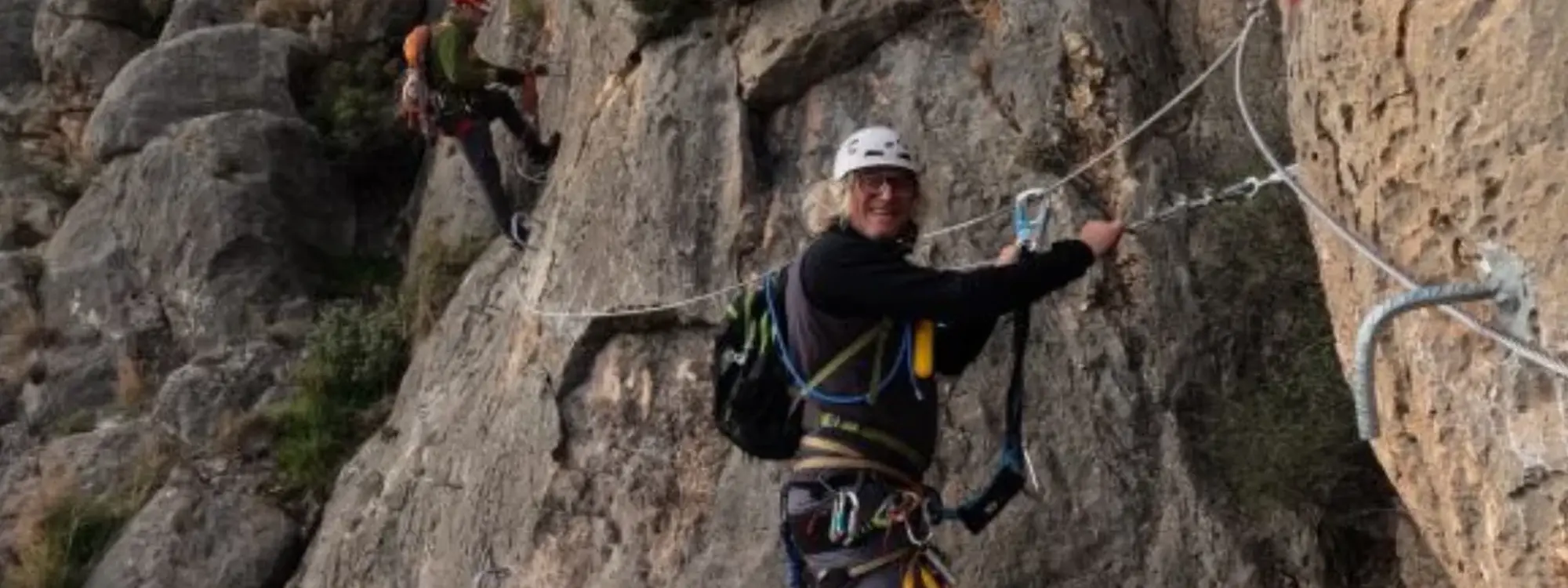 Vía ferrata del Bolón nivel iniciación-medio (K3)