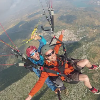 Vuelo en parapente biplaza en Algodonales