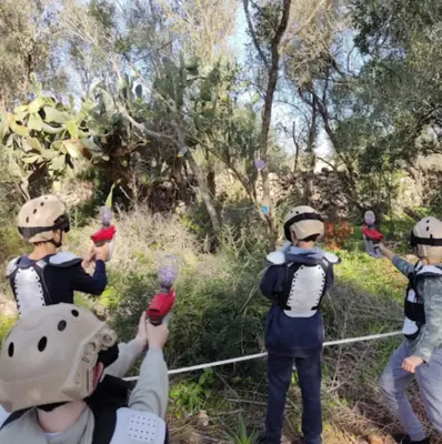 PACK CUMPLEAÑOS NIÑOS: Gelball + Escape room outdoor + Juegos espaciales en Mallorca