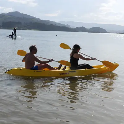 Travesía en Kayak por la ría de Villaviciosa en Asturias