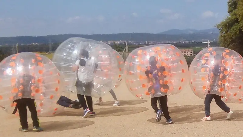 Partido de 1 hora de Fútbol Burbuja desde Caldes de Montbui, Barcelona