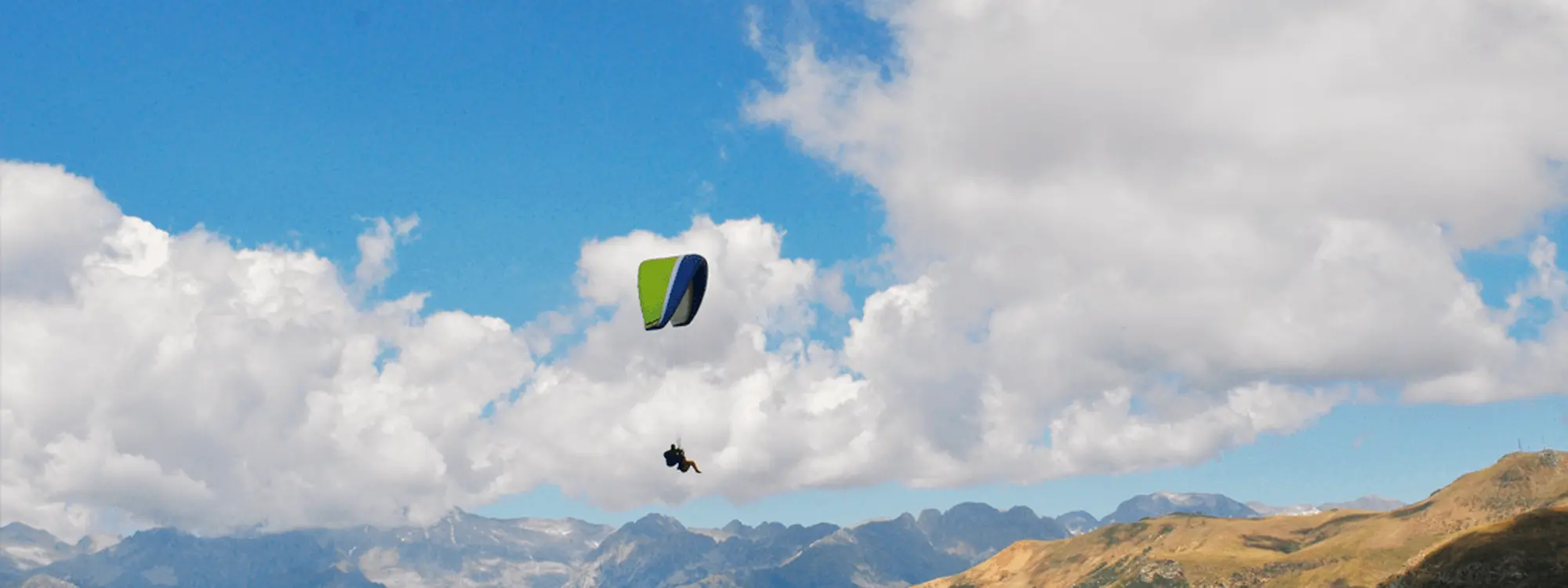 Parapente biplaza de montaña más alto de España en Castejón de Sos