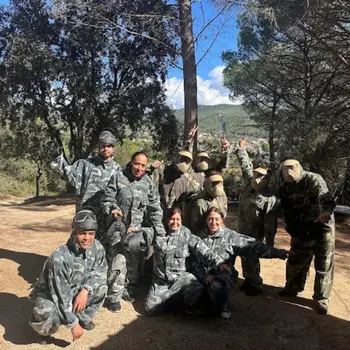 Paintball adulto con opción de barbacoa en Castellar del Vallès, Barcelona