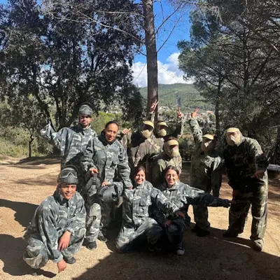 Paintball adulto con opción de barbacoa en Castellar del Vallès, Barcelona