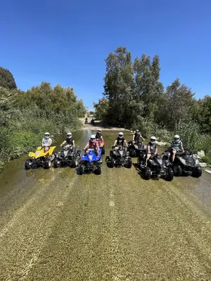Quad tour de 3 horas por el Paraje Natural del Guadalhorce en Málaga