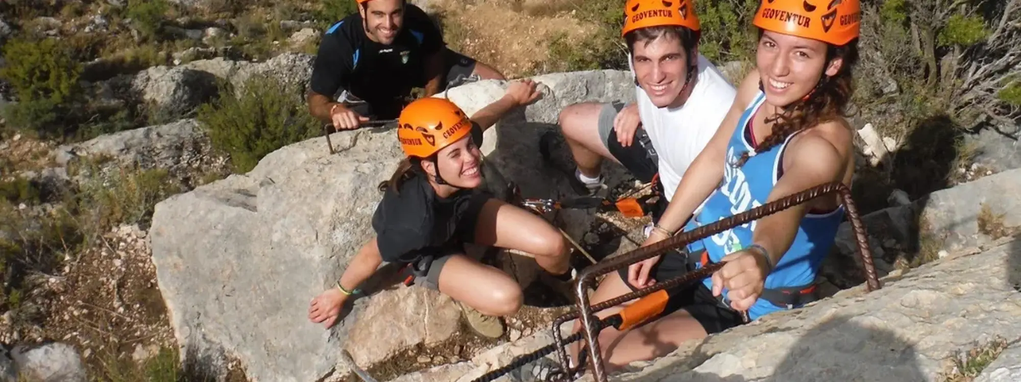 Vía ferrata Peña Palomera desde Torremocha del Jiloca, Teruel