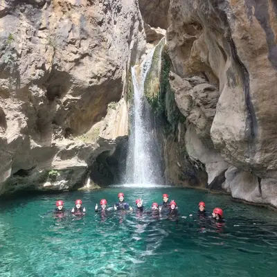 Barranquismo integral en Río Verde desde Ótiva, Granada