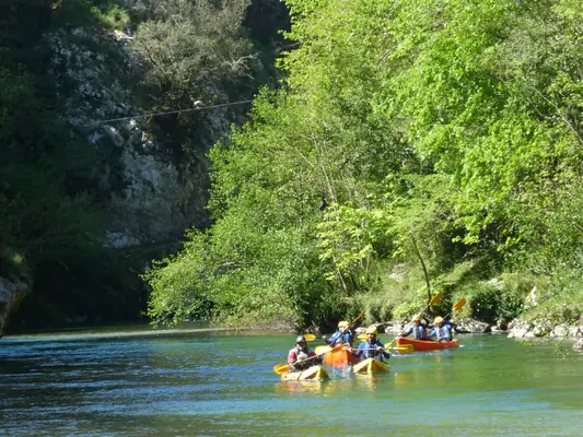 Descenso en Canoa por el Cares