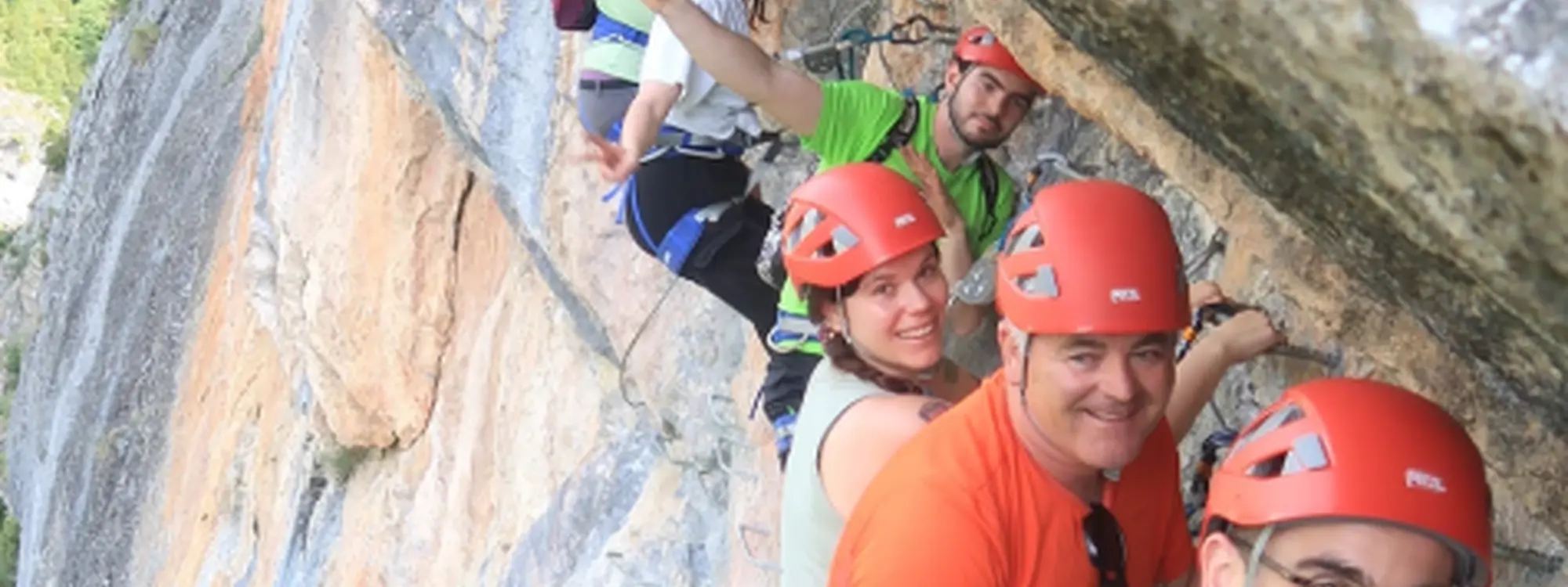 Vía Ferrata Sorrosal (Experto) + Vía Ferrata Escuacho (Intermedio)