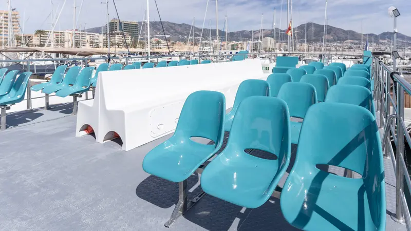 Avistamiento de Delfines en catamarán desde el Puerto Deportivo de Fuengirola