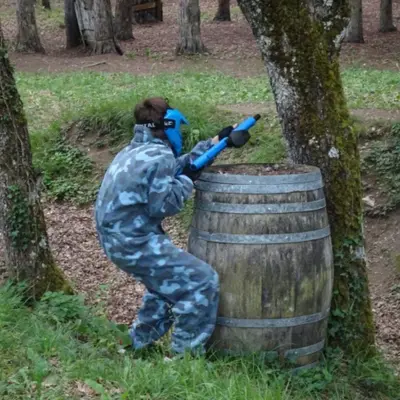 Paintball infantil en Galarreta (San Millán), Álava