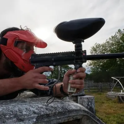 Paintball en Zubieta para grupos desde 14 años