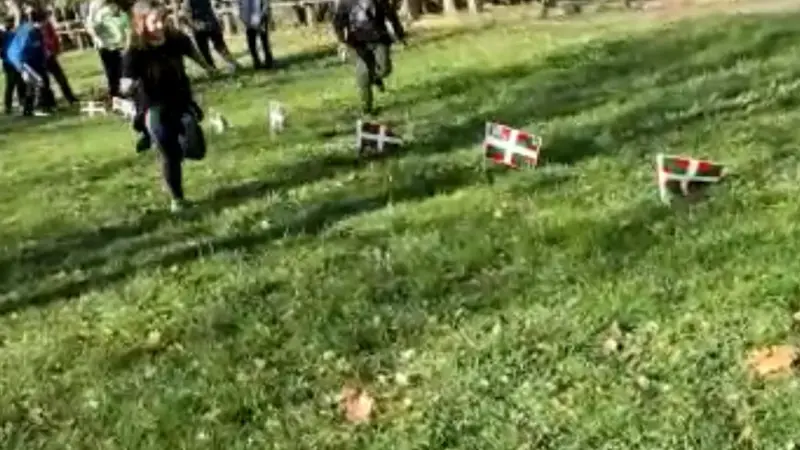 Herri Kirolak en el Monte Ulia y en Ametzagaña cerca de San Sebastián