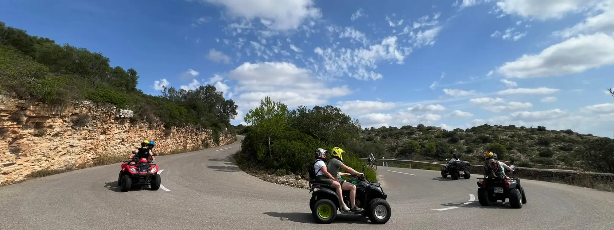 Ruta en quad desde El Arenal con baño en Son Verí