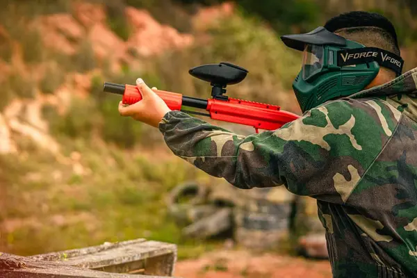 Paintball para niños con menú infantil en Campanillas