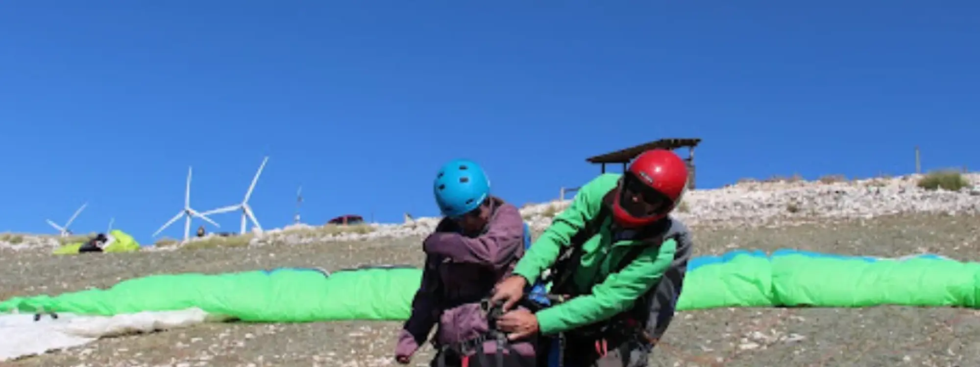 Curso de iniciación de parapente en Málaga