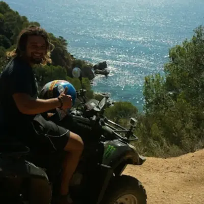 Ruta en Quad por las mejores calas de la Costa Brava con parada en Cala Morisca