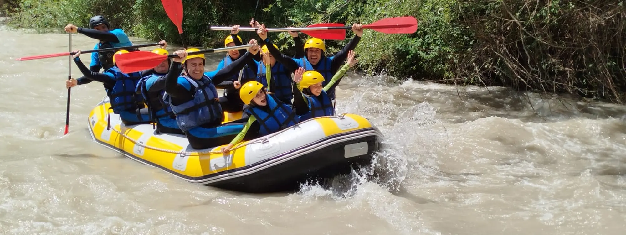 Rafting por el río Genil desde Palenciana