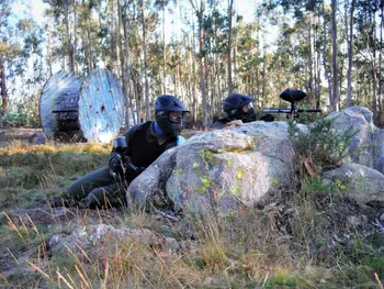 Paintball para adultos en A Zapateira