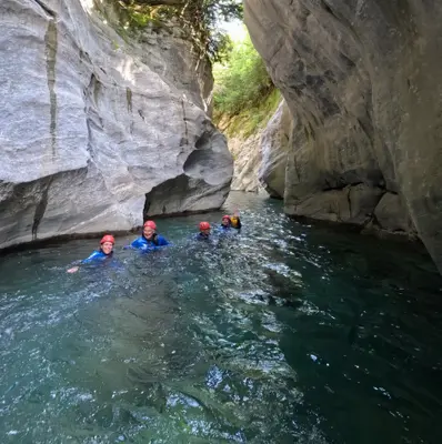 Barranco de Ordiso de nivel avanzado en el Pirineo Aragonés