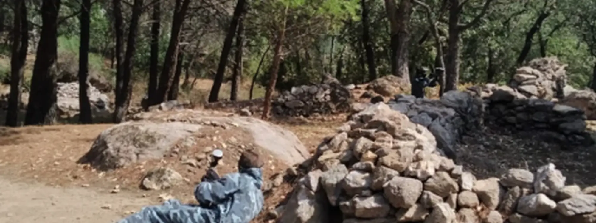 Paintball en el Valle del Tiétar con diferentes misiones en Piedralaves, Ávila
