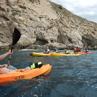 Ruta en kayak por las calas de Villajoyosa desde Playa del Torres