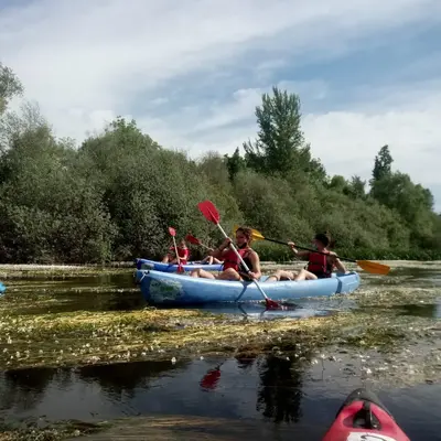 Descenso en Kayak por el río Tormes desde Huerta