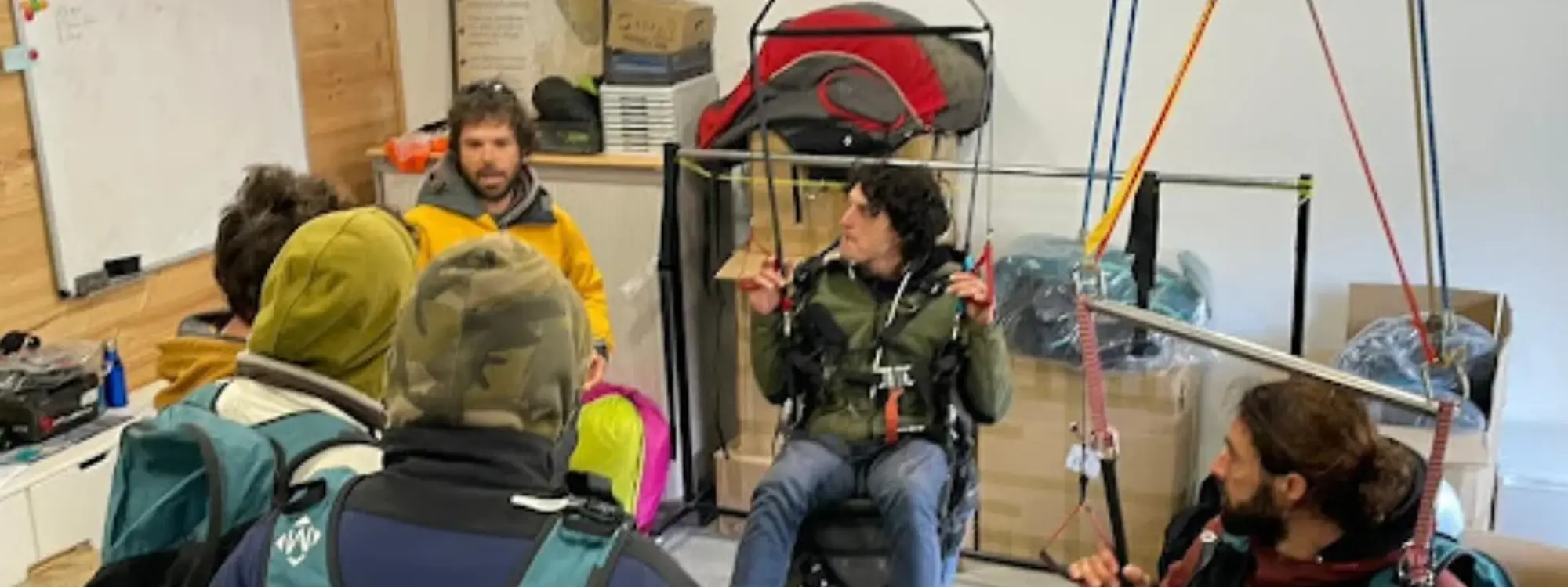 Curso de parapente iniciación en Castejón de Sos