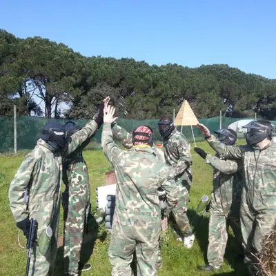 Paintball adulto y zona de picnic en Torrent, Girona