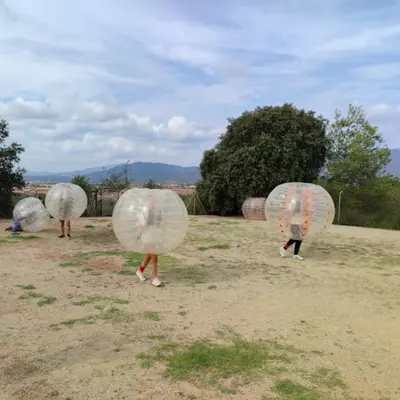 Partido de 1 hora de Fútbol Burbuja desde Caldes de Montbui, Barcelona