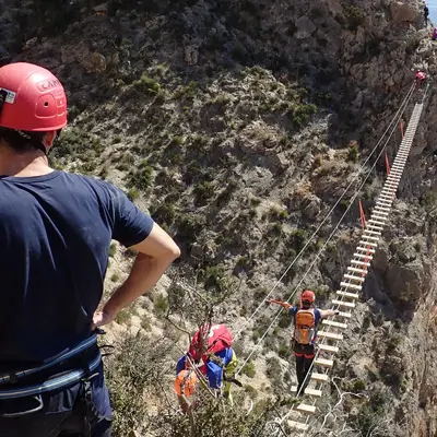 Vía ferrata de Redován nivel avanzado (K4)