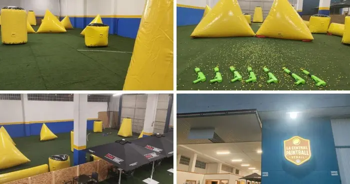 Paintball indoor para niños en Vigo