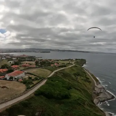 Vuelo en parapente biplaza en la Costa Alicantina desde Santa Pola