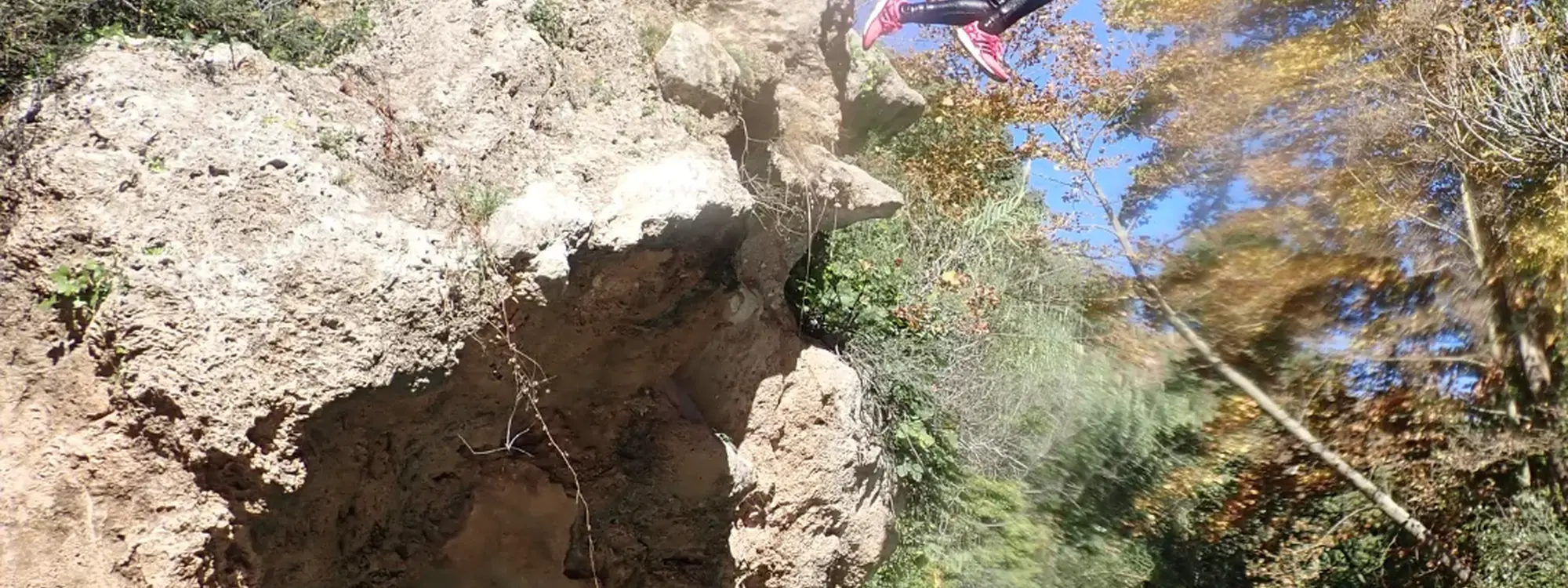 Barranquismo acuático nivel iniciación en Gorgo de la Escalera desde Anna