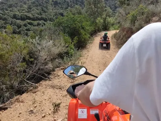 Ruta en quad y buggy a Tossa de Mar y Cala es Codolar
