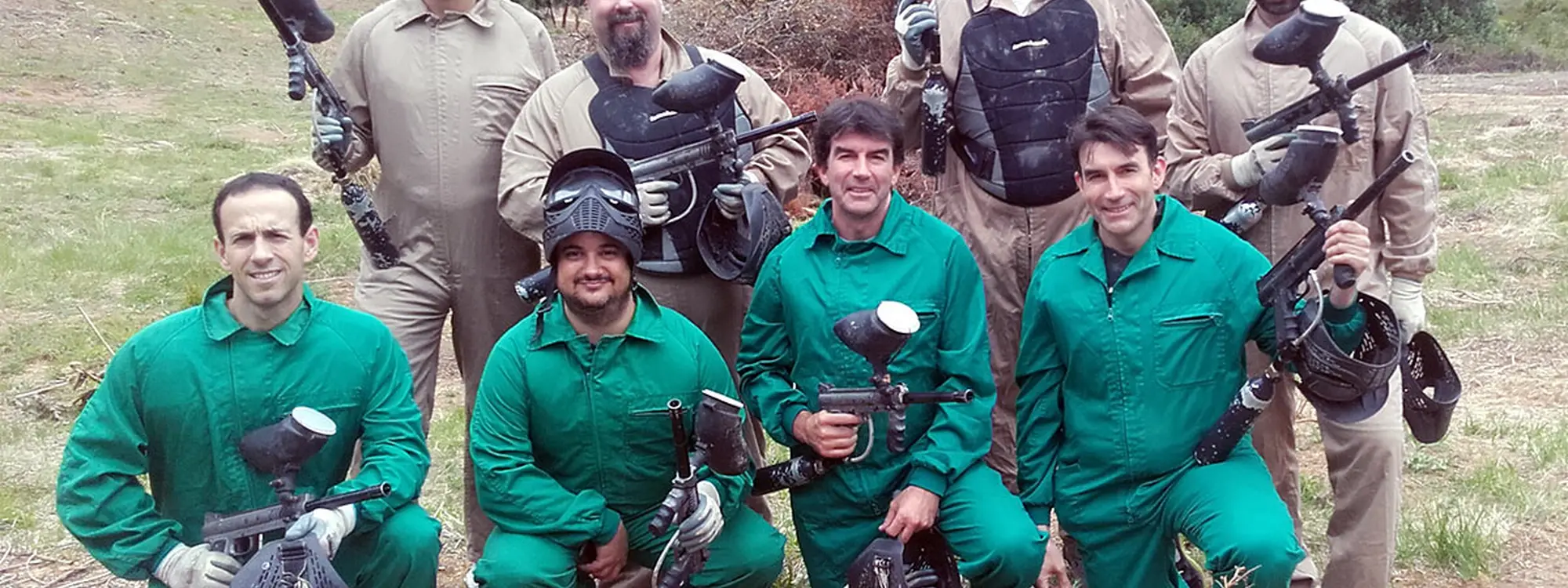 Paintball con almuerzo a orillas del río Ebro desde Haro