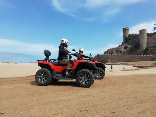 Ruta en quad al castillo de Tossa de Mar desde Lloret