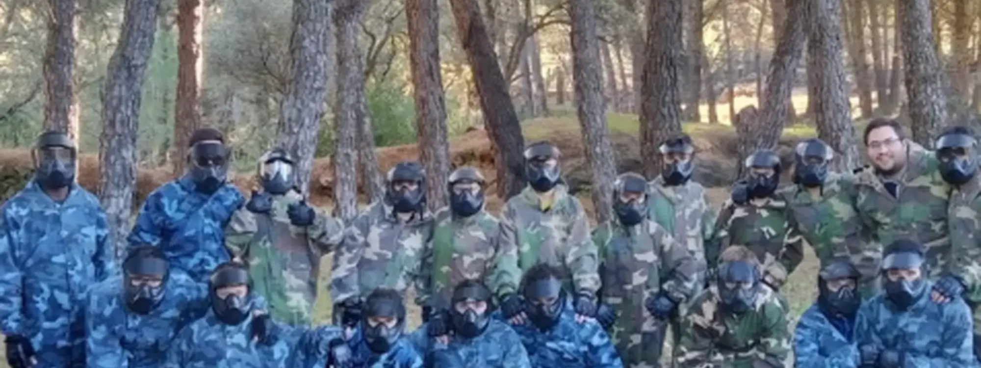 Paintball en el Valle del Tiétar con diferentes misiones en Piedralaves, Ávila