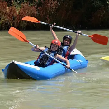 Descenso en kayak o canoraft en el río Genil en Cuevas Bajas