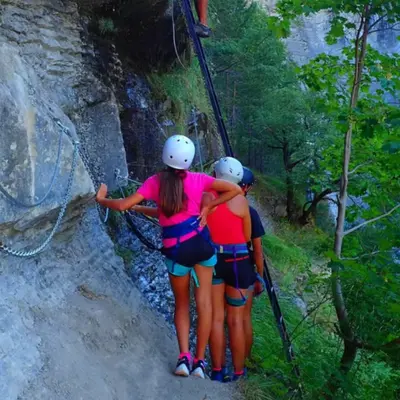 Vía Ferrata de iniciación en el Valle de Broto