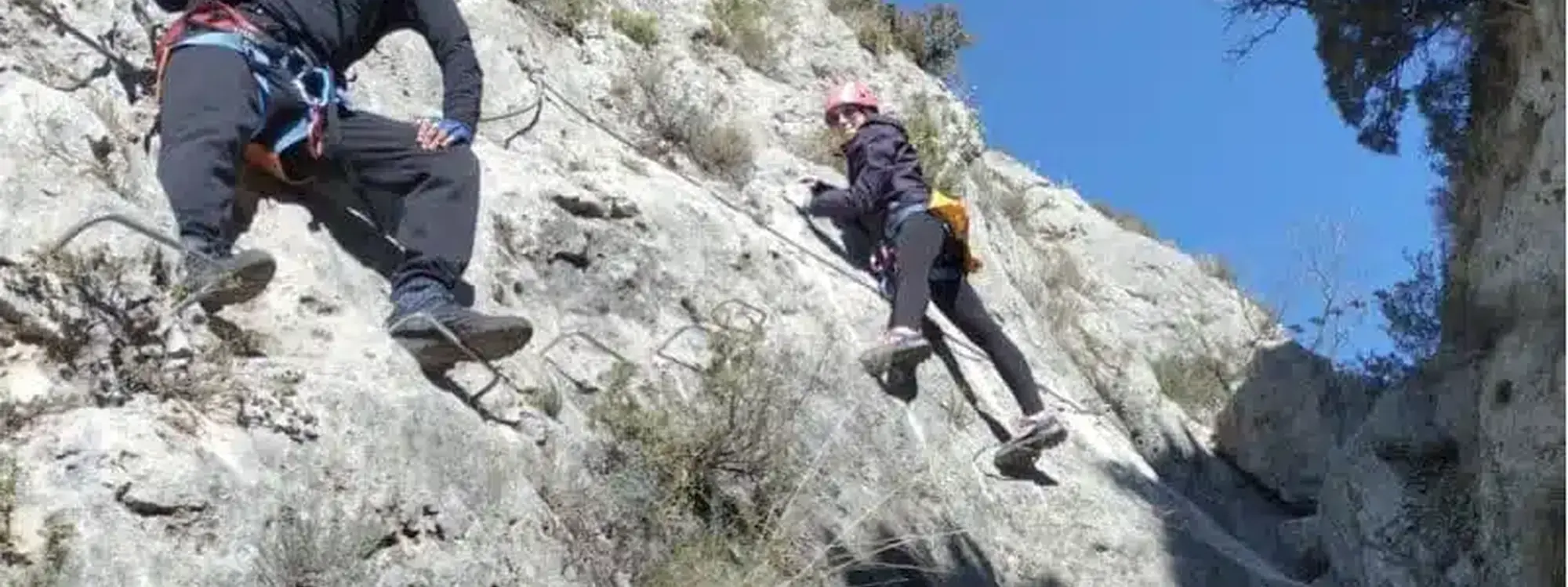 Vía ferrata Les Raboses / Les Rabosses nivel iniciación (K1)