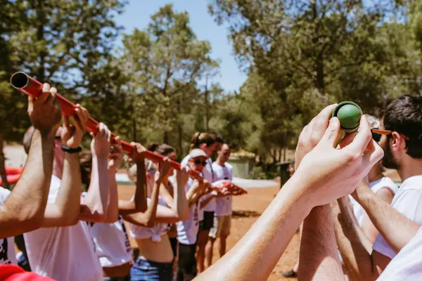 Gymkana y retos en equipo para niños en Estivella