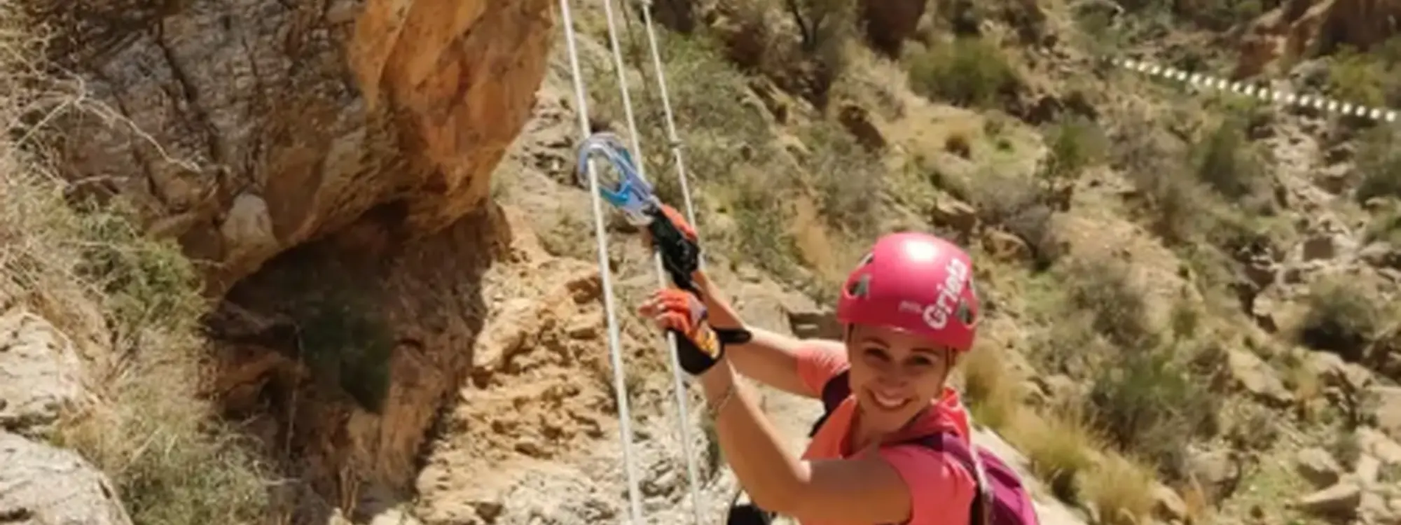 Vía ferrata de Callosa del Segura nivel iniciación-medio (K3)