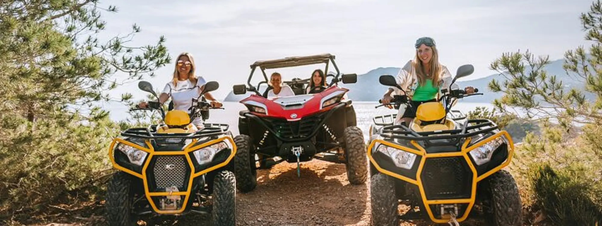 Ruta en buggy desde Sant Jordi, cerca de Playa d’en Bossa