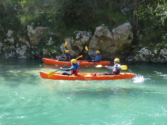 Descenso en Canoa por el Cares