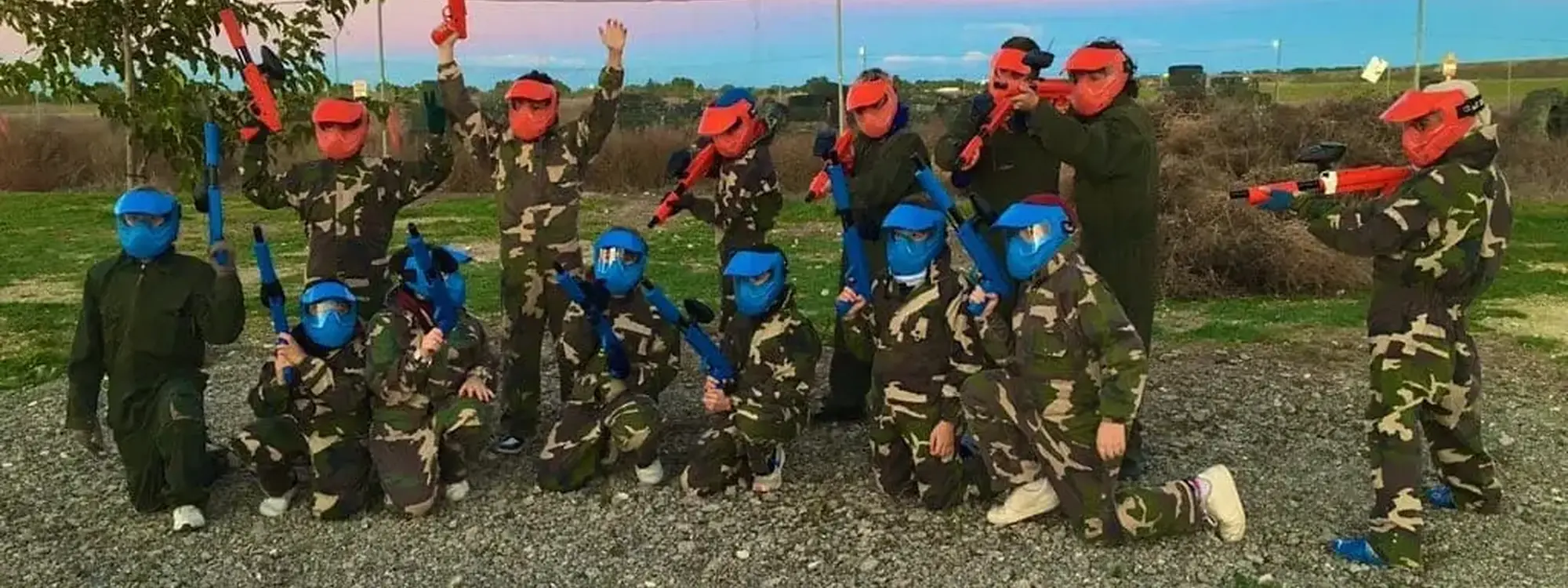 Paintball infantil con picnic en Albacete