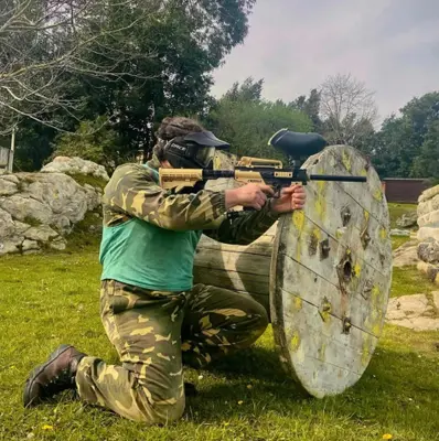 Paintball (+14 años) en plena naturaleza en Ruiloba