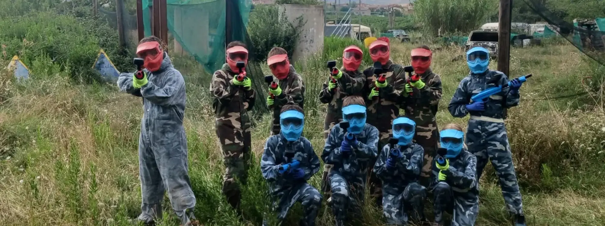 Paintball infantil en Fuenmayor, La Rioja