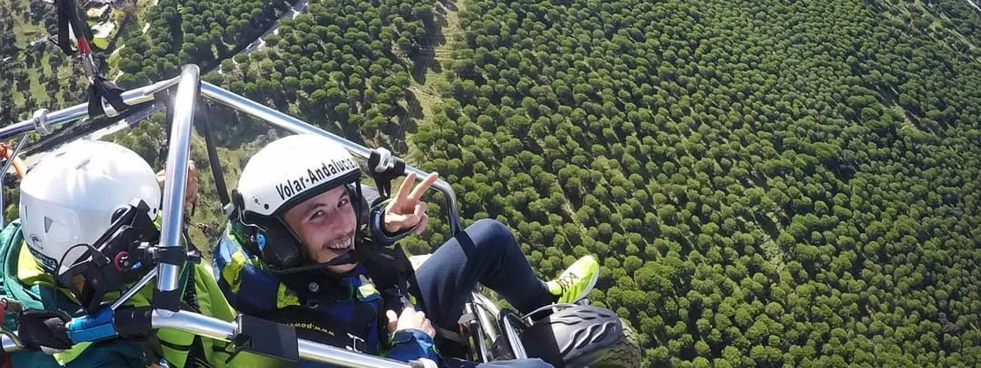Vuelo en paramotor en Ronda con vistas a la Serranía