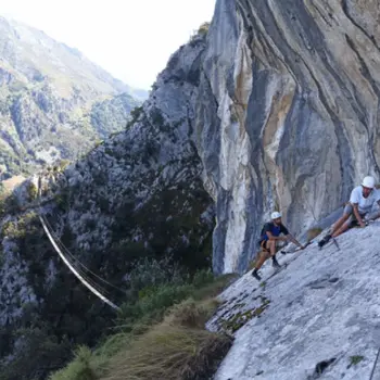 Vía Ferrata de La Hermida en Cantabria